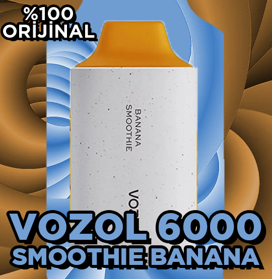 Vozol Star 6000 Smoothie Banana